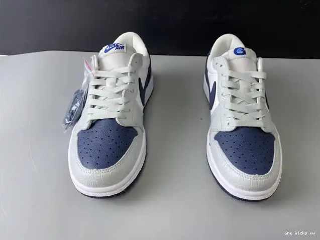 Rep Onekick Grey CW8576-200 Navy Blue Air Jordan 1 0415